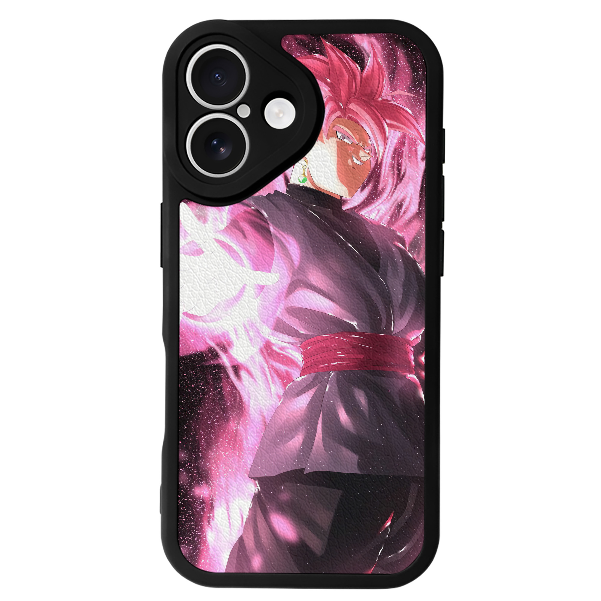 （画像用） ドラゴンボール DRAGON BALL 【iPhone 16シリーズ対応】シリコンスマホケース（レザー調） 材質：シリコン